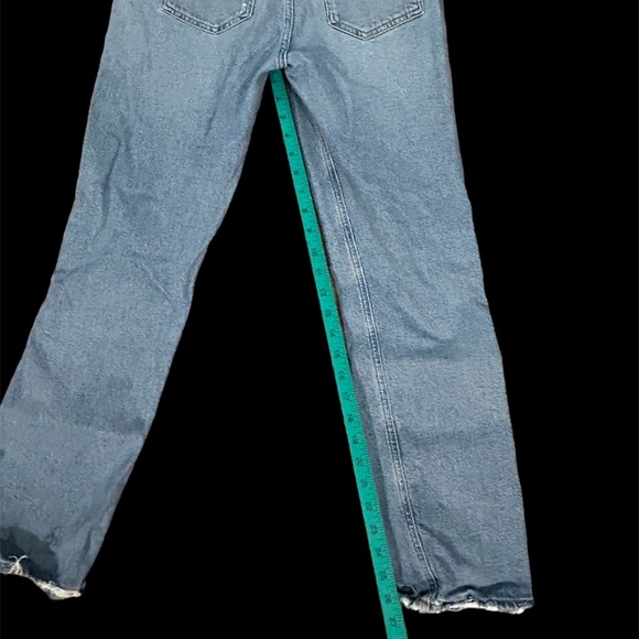 Agolde High Rise Blue Jeans - Picture 3 of 10